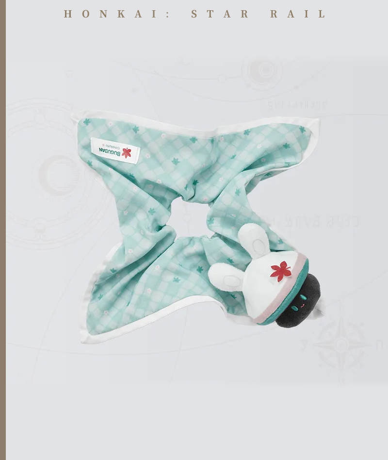 [Official Merch] Honkai: Star Rail Bunny Mushroom & Mushroom Bunny Series Plush Scrunchie