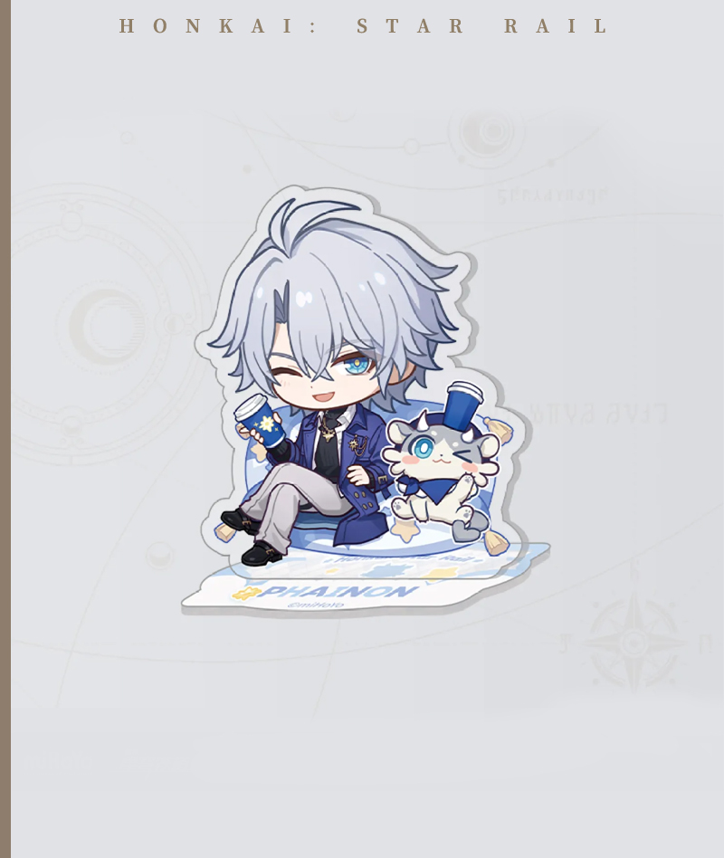 591-[Copy][Official Merch] HSR Dan Heng Nendoroid Doll Action Figure Adventures on the Astral Express