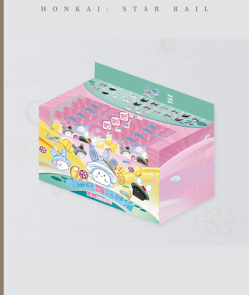 466-[Copy][Official Merch] Honkai: Star Rail Bunny Mushroom & Mushroom Bunny Series Plush Scrunchie