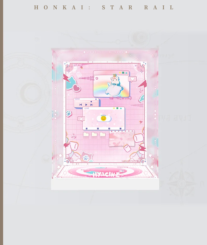 460-[Copy][Official Merch] Honkai: Star Rail Whirlwind Plush Charm