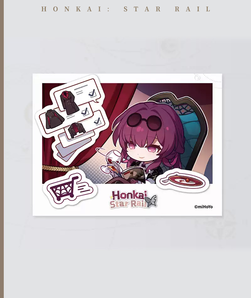 263-[Copy]HSR Sunday Collection Badge & Acrylic Shikishi Board