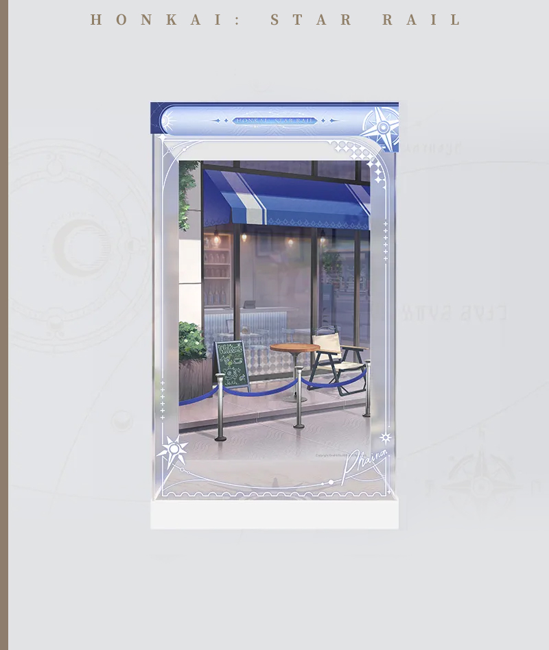 [Official Merch] HSR Phainon 1/8 Scale Figure Display Box (Astral Express World Tour Ver.)