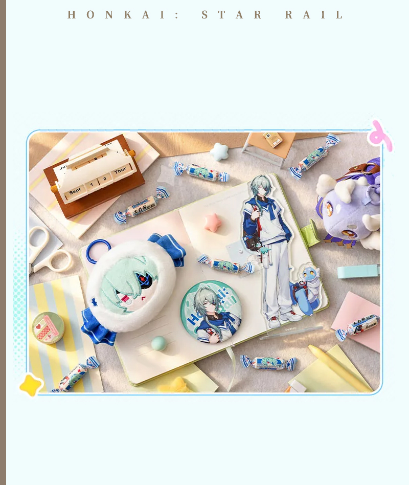 Official HSR x White Rabbit Creamy Candy Collab Merch: Anaxa & Hyacine