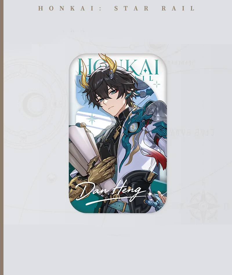 [Official Merch] Honkai: Star Rail Autumn Festival Series Tinplate Badge