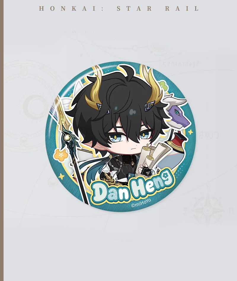 [Official Merch] Honkai: Star Rail Autumn Festival Series Chibi Badge