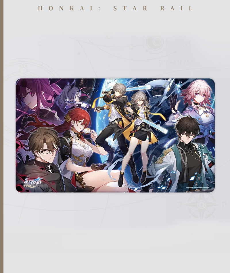 [Official Merch] HSR Theme Series Mouse Pad / Desk Mat