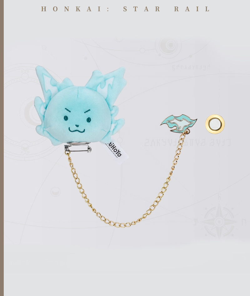 [Official Merch] HSR Mr. Tail Plush Badge