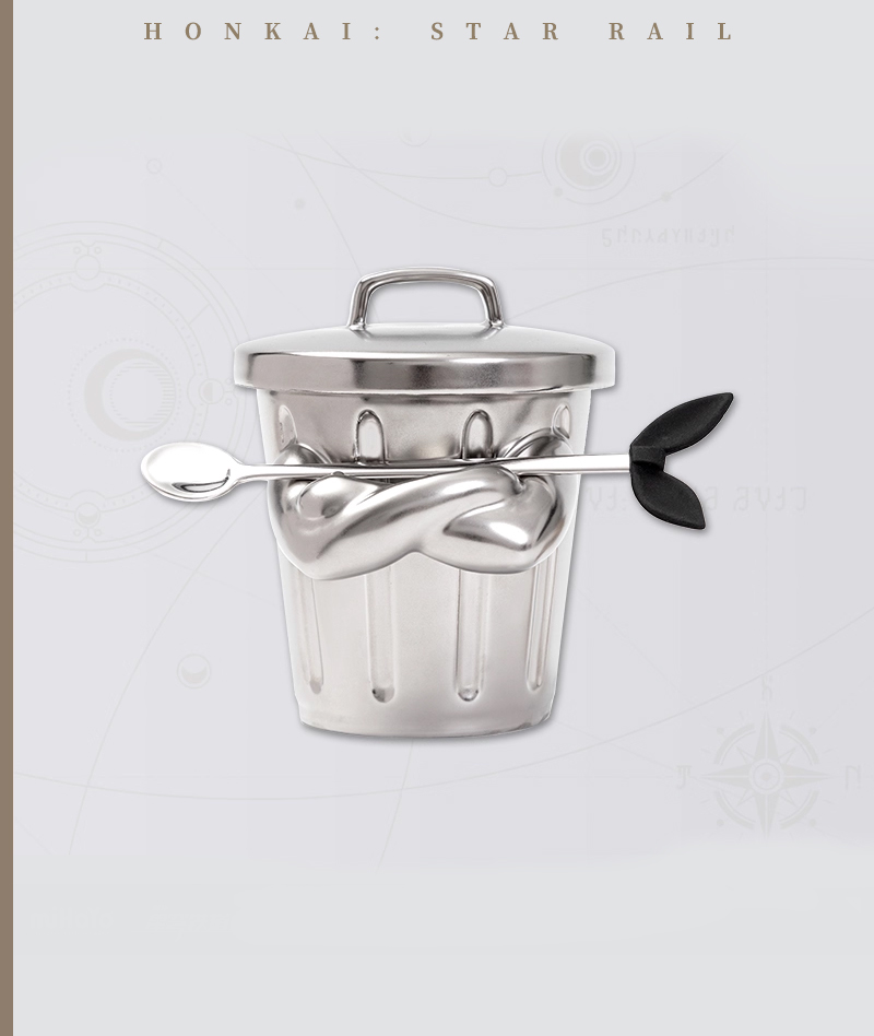 [Official Merch] HSR Lordly Trashcan Mug