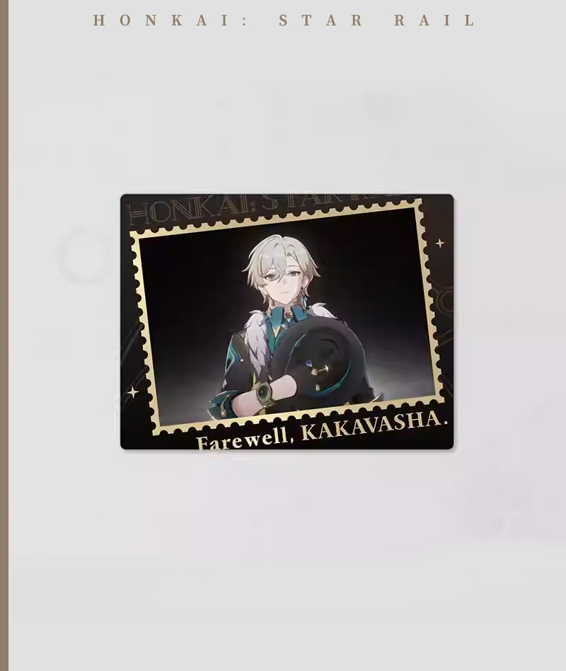 [Official Merch] HSR Fridge Magnet Memories of Journeying Together