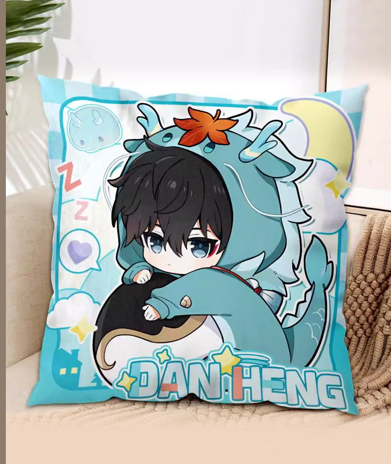 Honkai: Star Rail Sunday & Blade Throw Pillow
