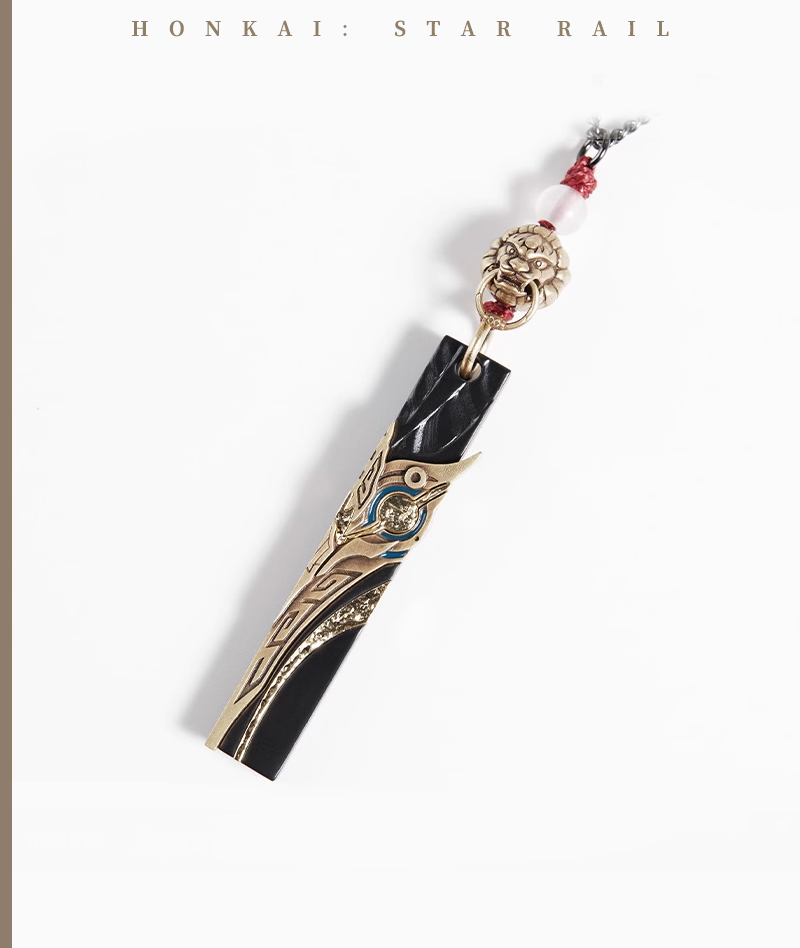 [Official Merch] HSR Jing Yuan Impression Necklace & Bracelet