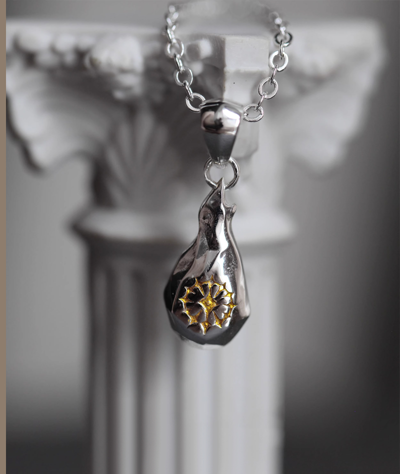 Honkai: Star Rail Titan Spark Solid Silver Necklace