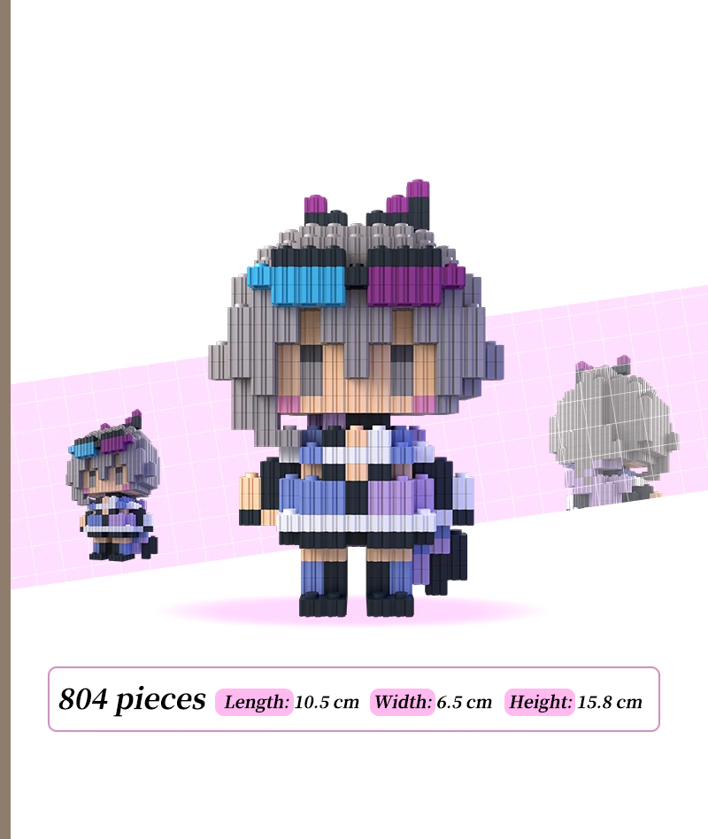 Honkai: Star Rail Stellaron Hunters Building Block Figures