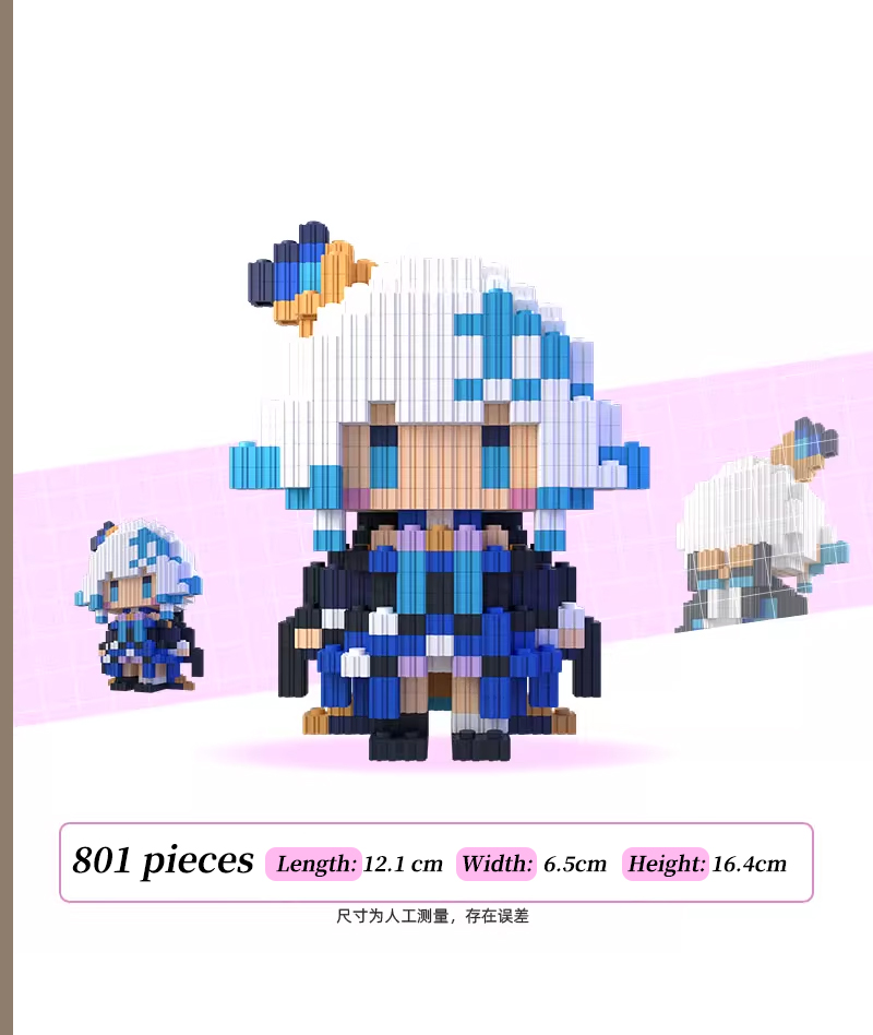 Honkai: Star Rail Amphoreus Character Building Block Figures