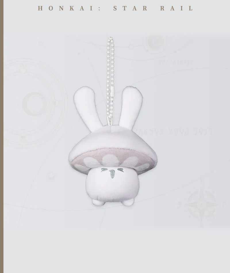 465-[Copy][Official Merch] Honkai: Star Rail Bunny Mushroom & Mushroom Bunny Series Embroidered Badge