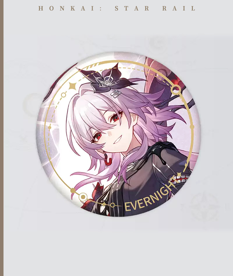 [Official Merch] Honkai: Star Rail Path of Remembrance Character Series Badge