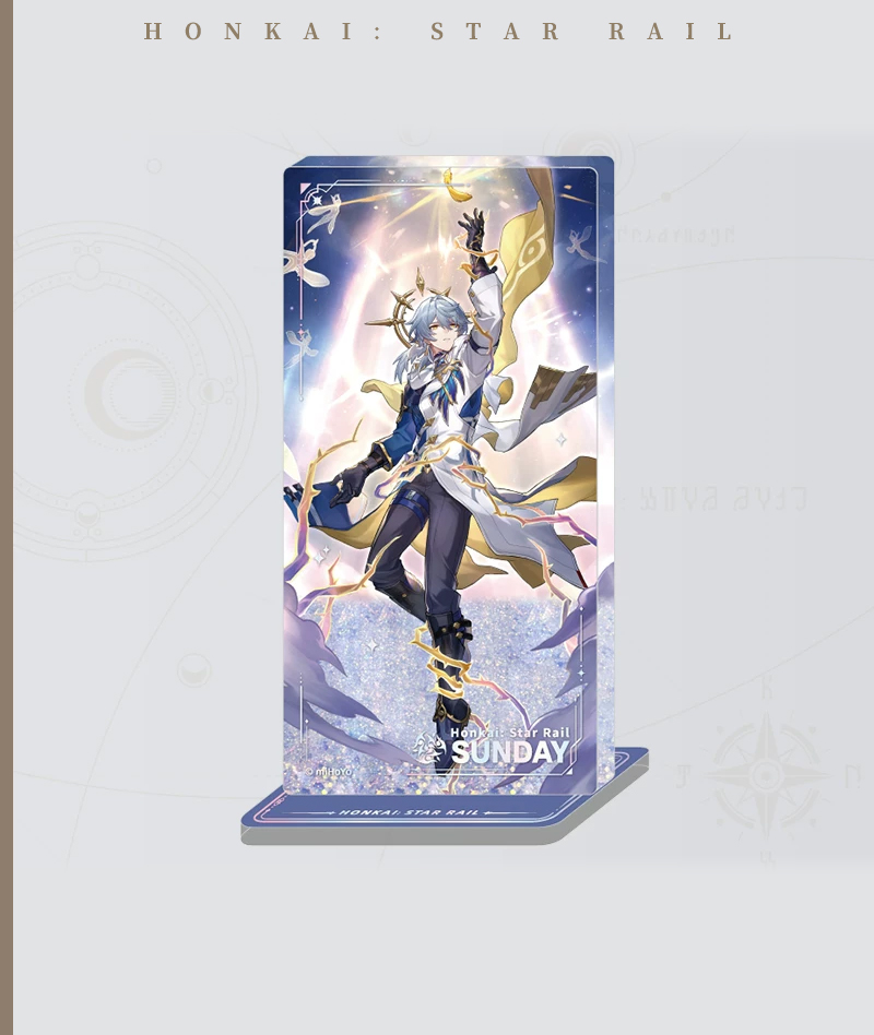 [Official Merch] Honkai: Star Rail Character Series Liquid Glitter Stand