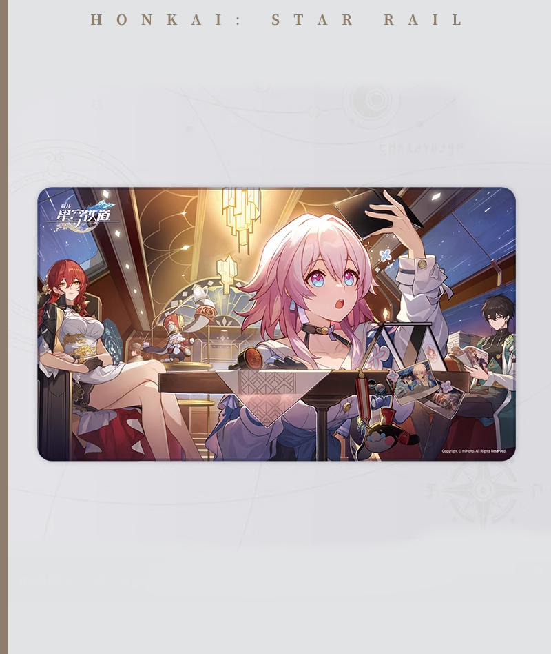 [Official Merch] HSR Theme Series Mouse Pad / Desk Mat