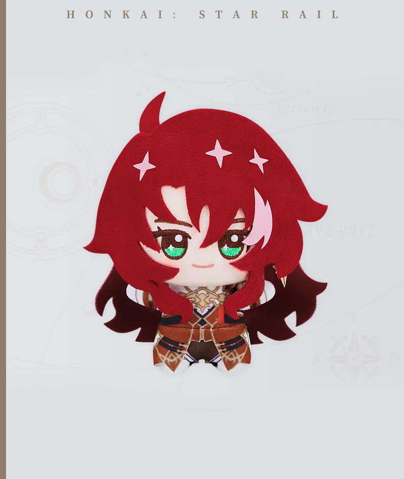 [Official Merch] Honkai: Star Rail Chibi Gurumi Plush Doll Pendant Vol.3