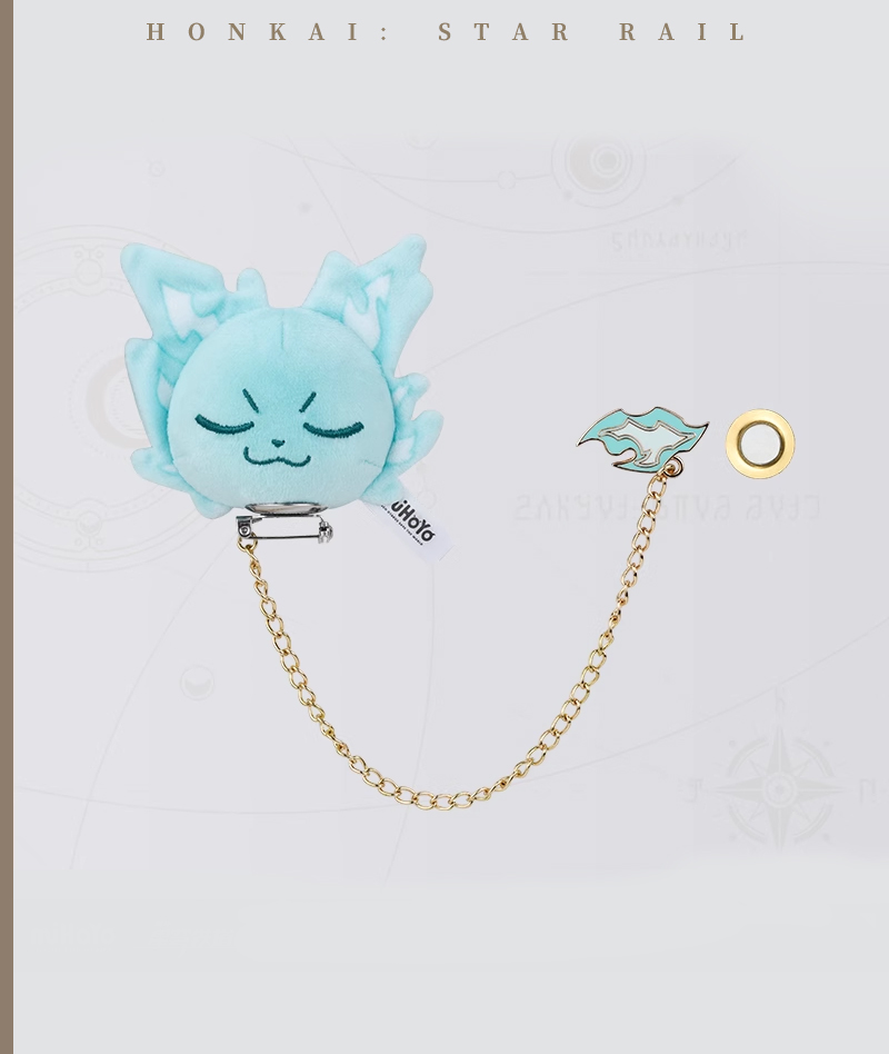 [Official Merch] HSR Mr. Tail Plush Badge