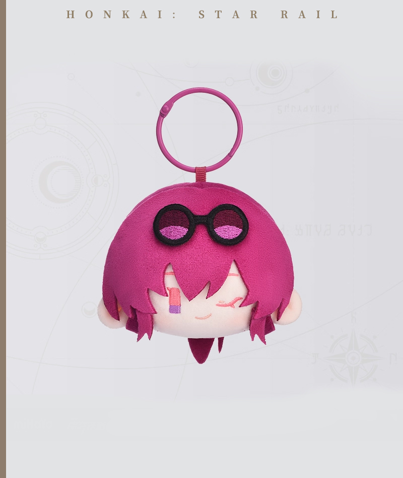 [Official Merch] HSR Plush Charm Big Head Series
