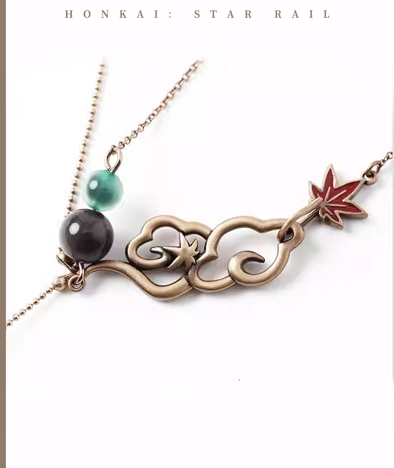 [Official Merch] Honkai: Star Rail Dan Heng Impression Necklace & Ear Cuffs