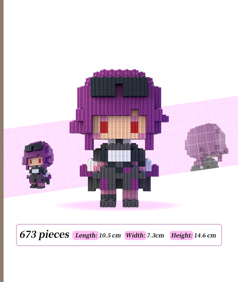 Honkai: Star Rail Stellaron Hunters Building Block Figures