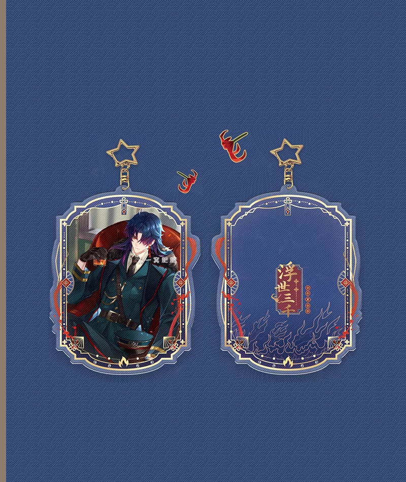 HSR Blade Collection Badge Keychain & Shikishi Board