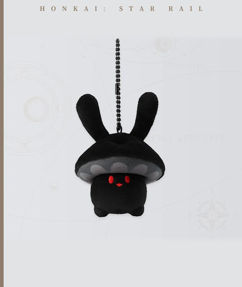 465-[Copy][Official Merch] Honkai: Star Rail Bunny Mushroom & Mushroom Bunny Series Embroidered Badge