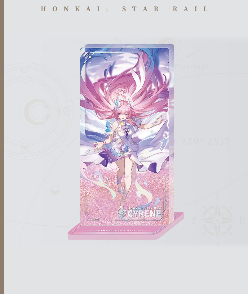 [Official Merch] Honkai: Star Rail Character Series Liquid Glitter Stand