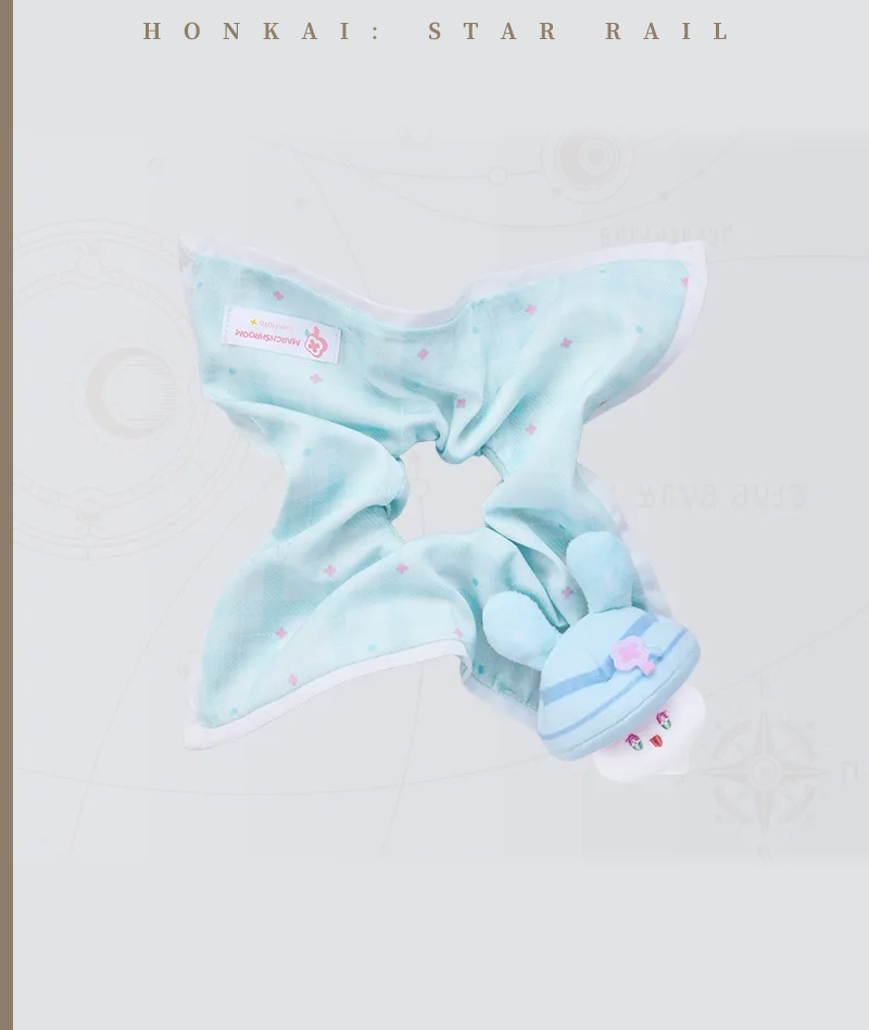 [Official Merch] Honkai: Star Rail Bunny Mushroom & Mushroom Bunny Series Plush Scrunchie
