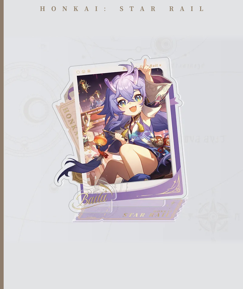 406-[Copy][Official Merch] Honkai: Star Rail Chibi Stand Adventures on the Astral Express