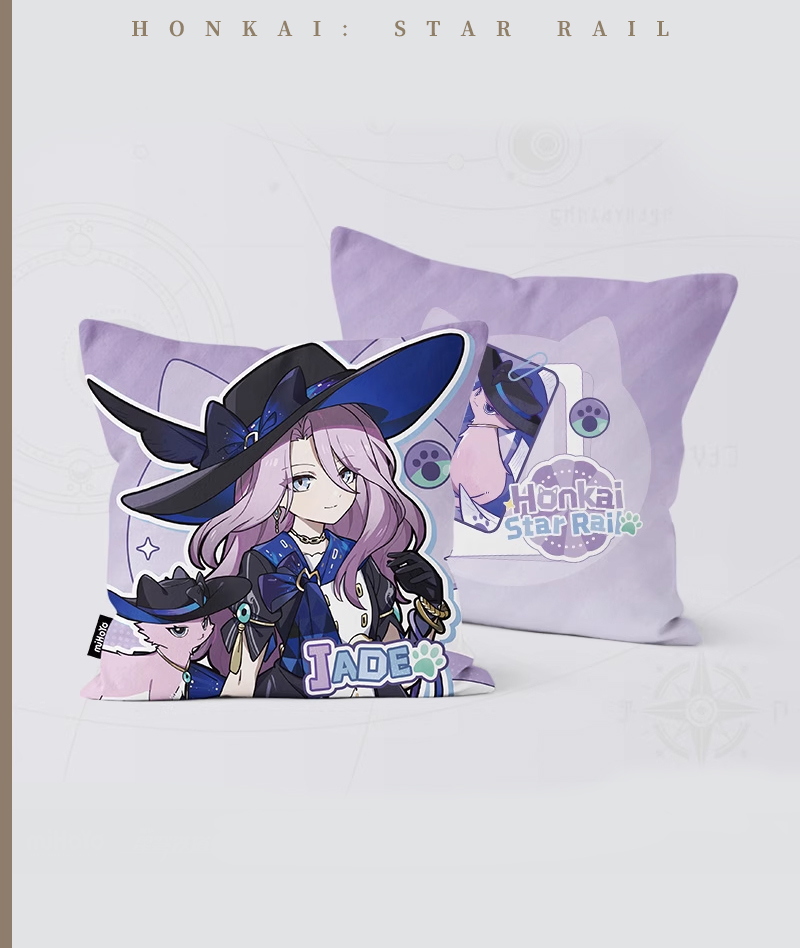[Official Merch] HSR Chibi Cat Series Throw Pillow