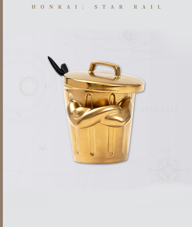 [Official Merch] HSR Lordly Trashcan Mug