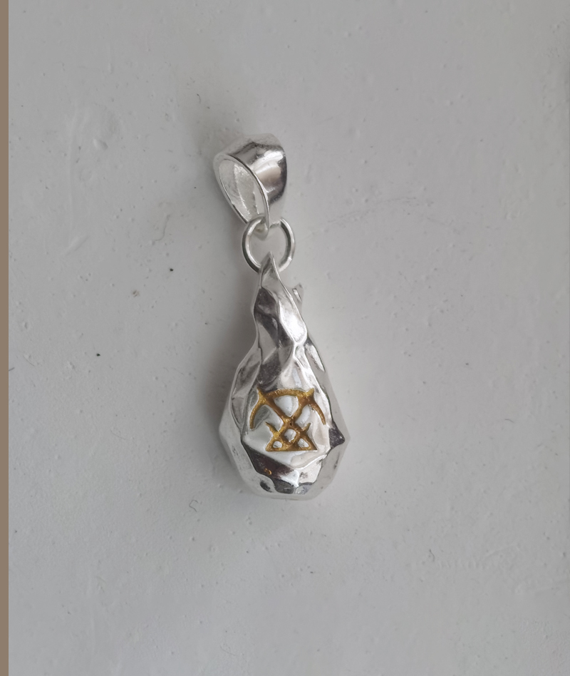 Honkai: Star Rail Titan Spark Solid Silver Necklace