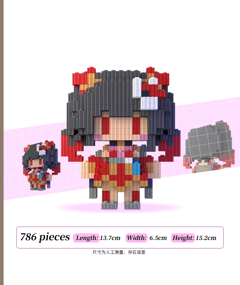 Honkai: Star Rail Galaxy Series Character Building Block Figures