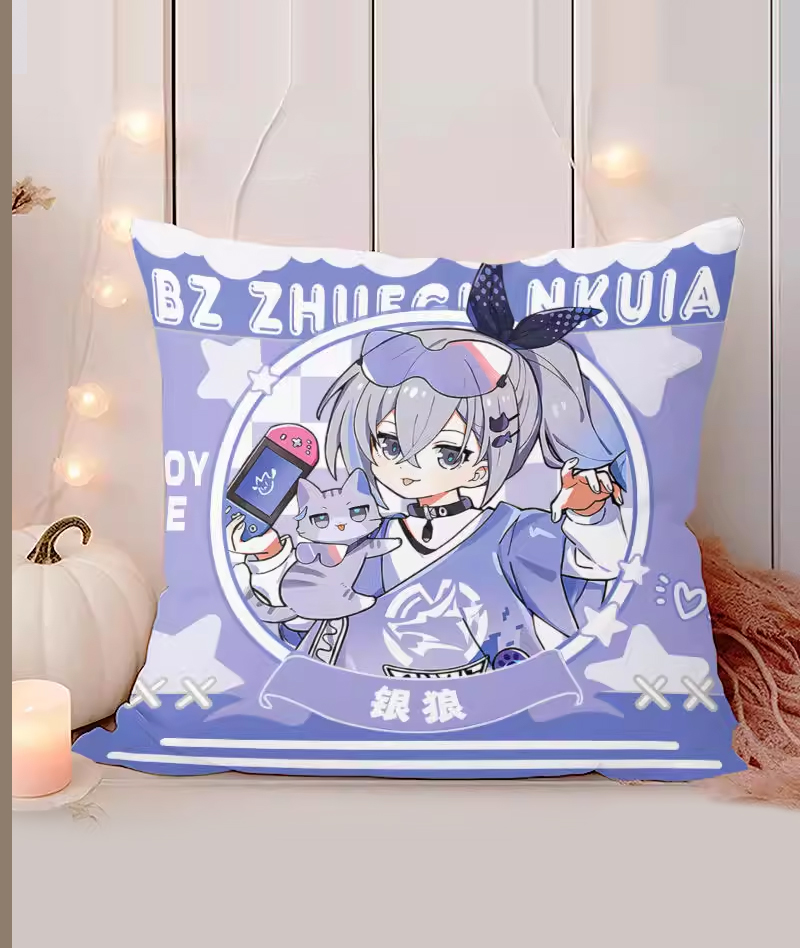 [Copy]Honkai: Star Rail kAFKA & Blade Throw Pillow