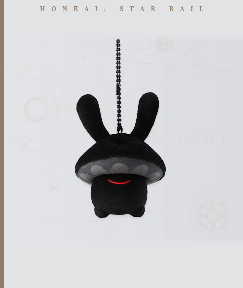 465-[Copy][Official Merch] Honkai: Star Rail Bunny Mushroom & Mushroom Bunny Series Embroidered Badge