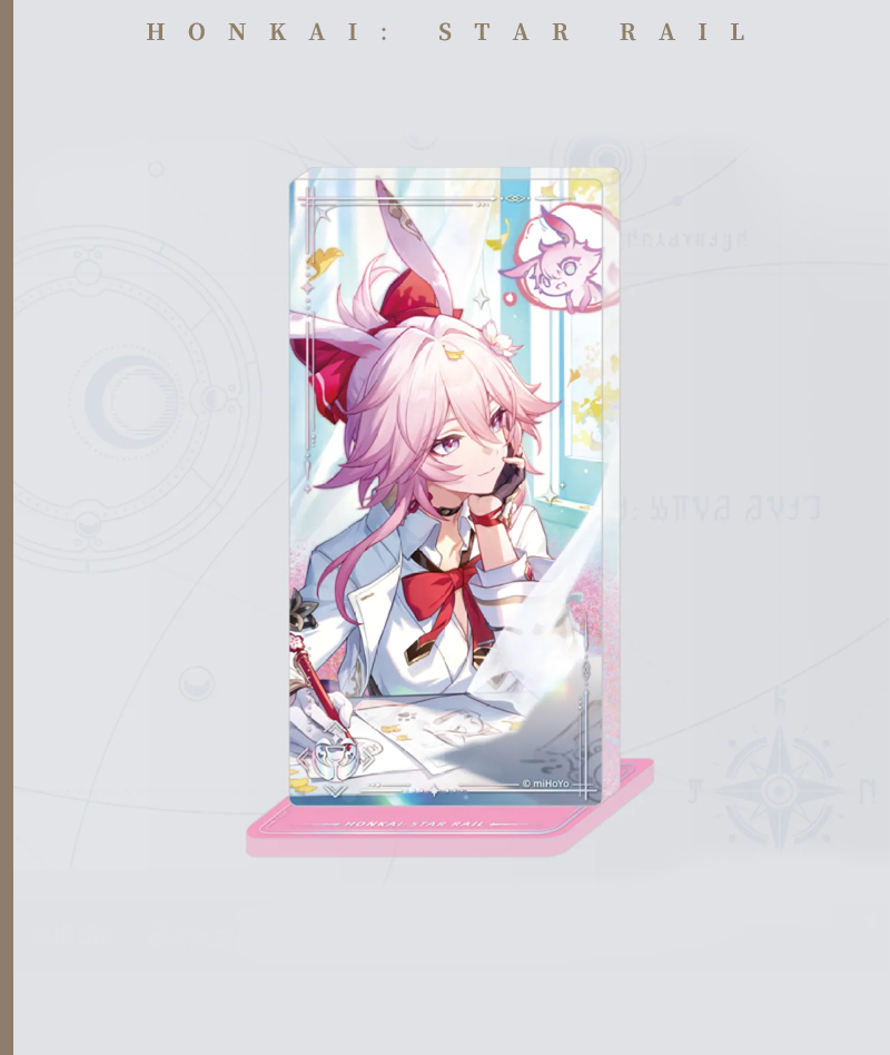 593-[Copy][Official Merch] Honkai: Star Rail Character Series Liquid Glitter Stand