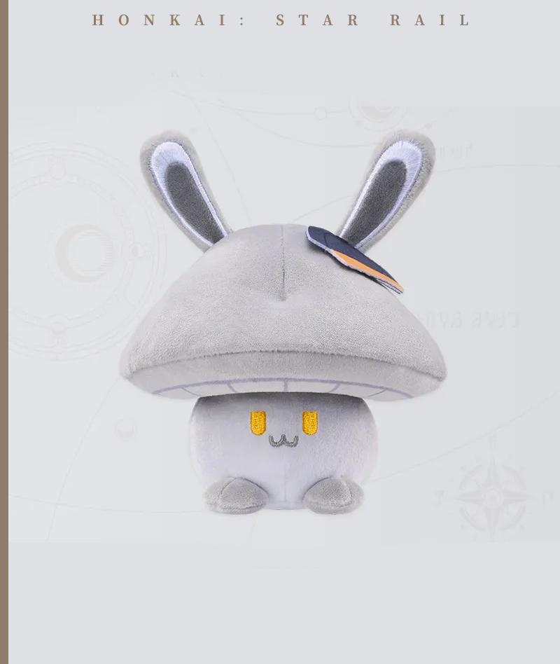 [Official Merch] Honkai: Star Rail Bunny Mushroom & Mushroom Bunny Series Plush Doll
