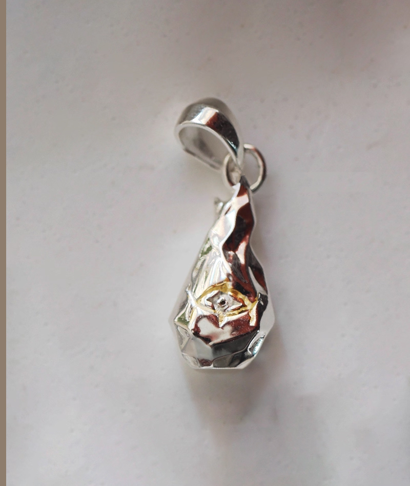 Honkai: Star Rail Titan Spark Solid Silver Necklace