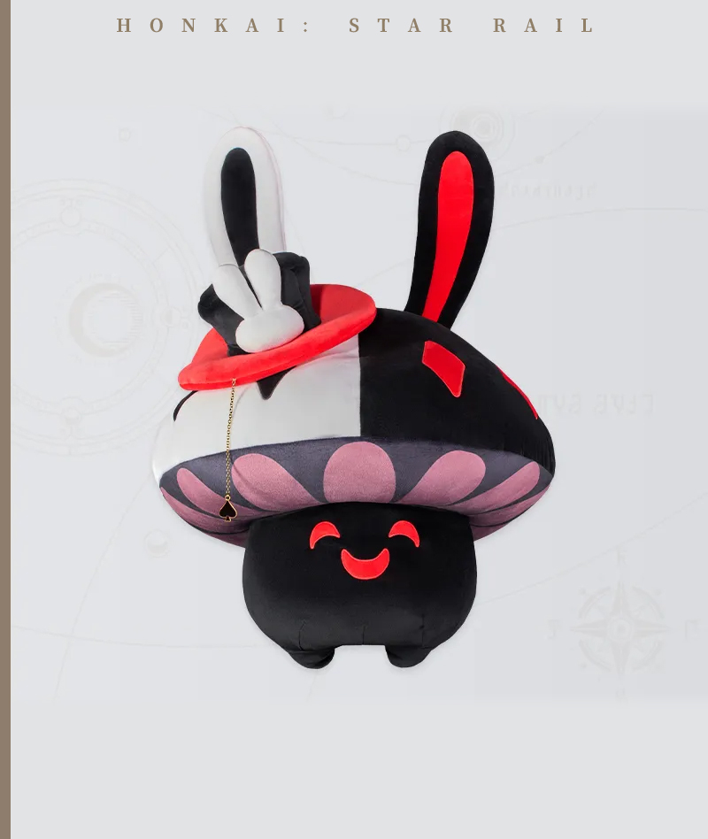 465-[Copy][Official Merch] Honkai: Star Rail Bunny Mushroom & Mushroom Bunny Series Embroidered Badge