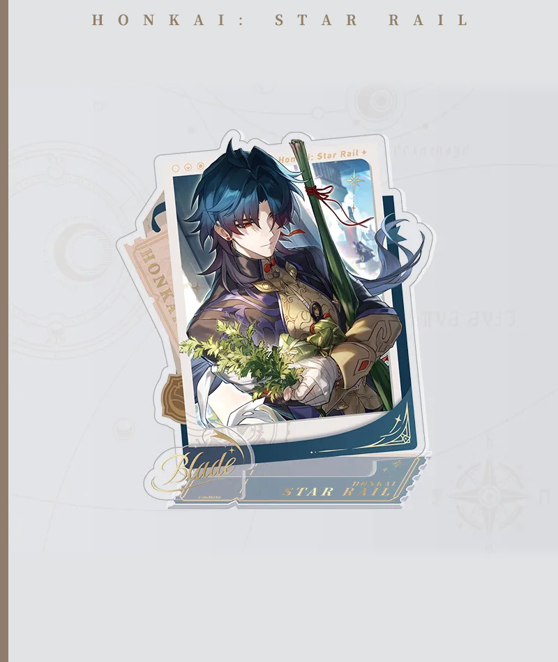 406-[Copy][Official Merch] Honkai: Star Rail Chibi Stand Adventures on the Astral Express
