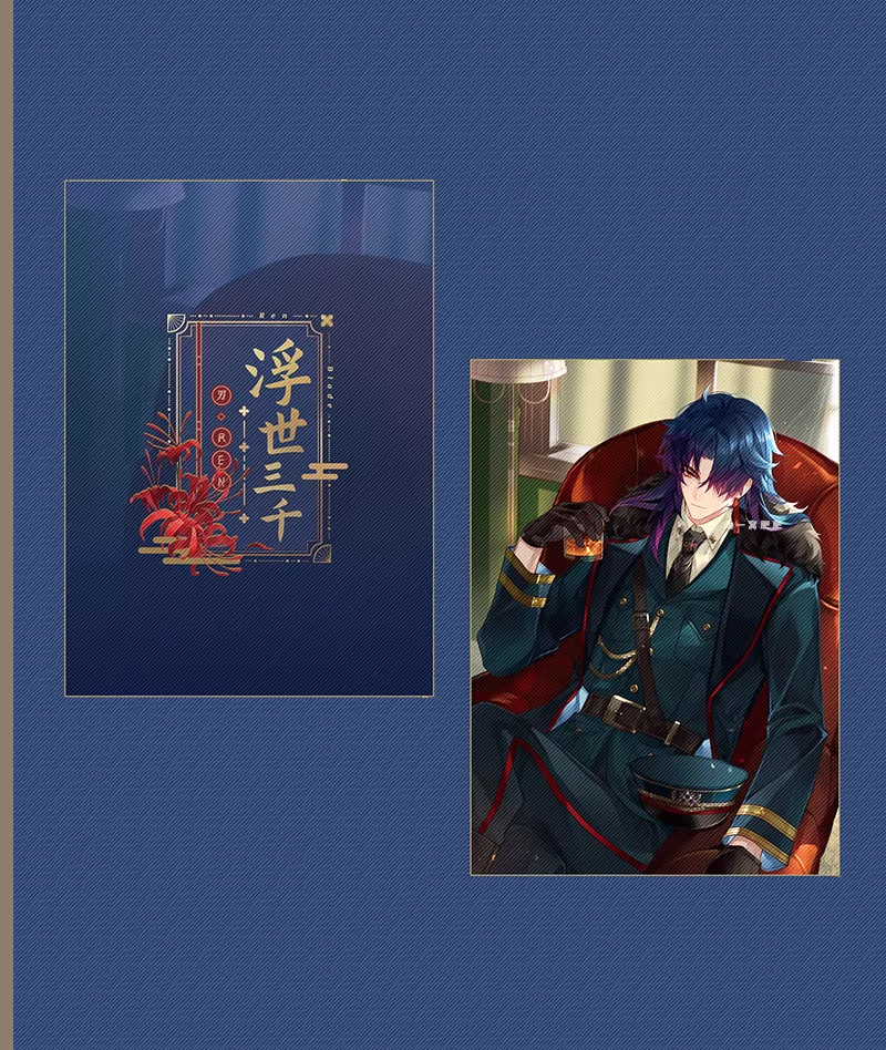 HSR Blade Collection Badge Keychain & Shikishi Board