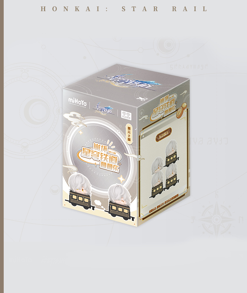 [Official Merch] HSR Chibi Stacking Figures Vol.1