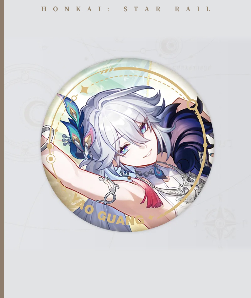 535-[Copy]HSR Blade Collection Badge Keychain & Shikishi Board