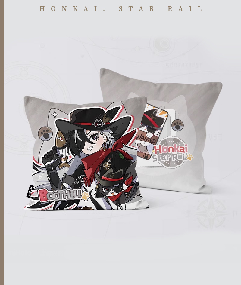 [Official Merch] HSR Chibi Cat Series Throw Pillow
