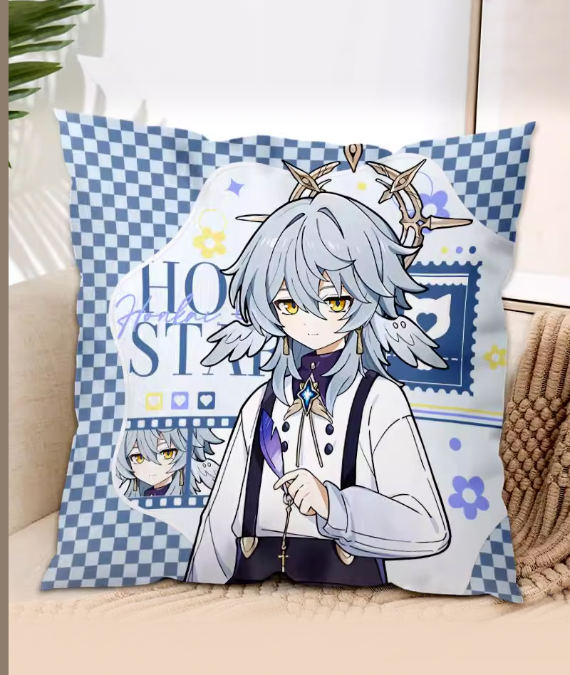 Honkai: Star Rail Sunday & Blade Throw Pillow
