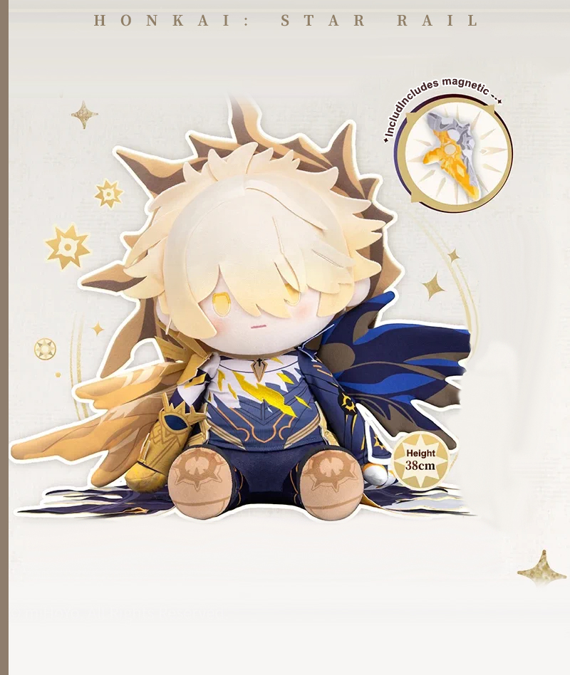 Official Honkai: Star Rail Bandai Ichiban Kuji Plush Toy Vol.3