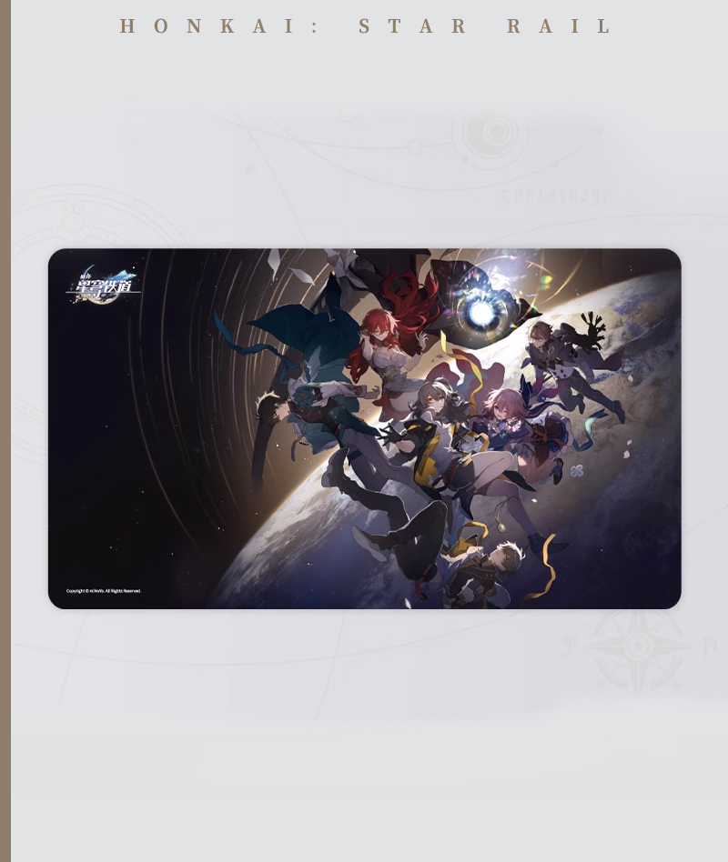 [Official Merch] HSR Theme Series Mouse Pad / Desk Mat